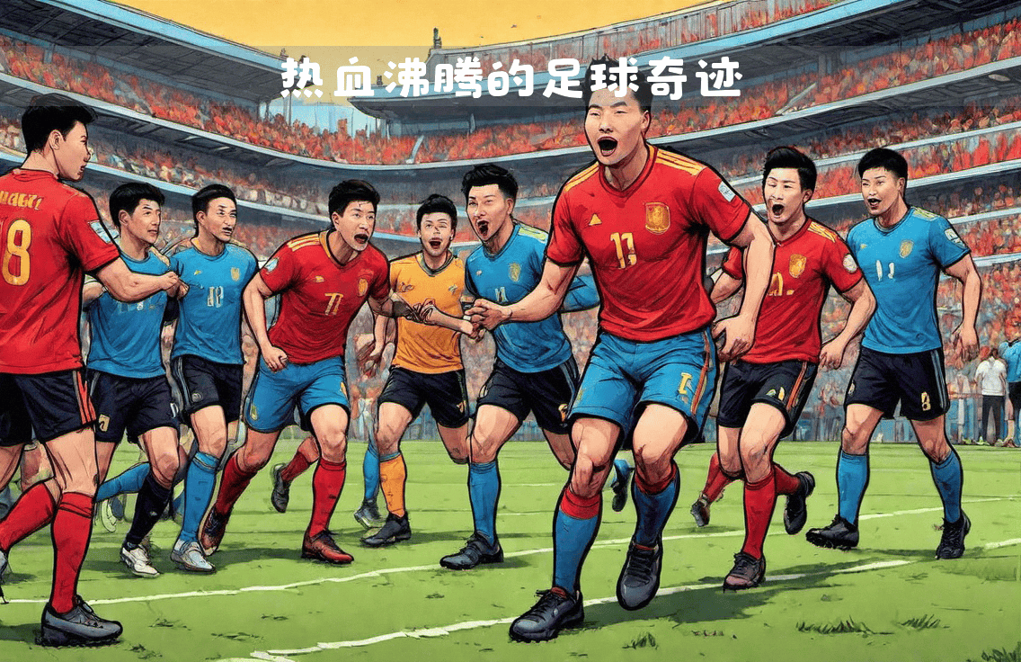 足球场上热血沸腾，冠军谁能胜出